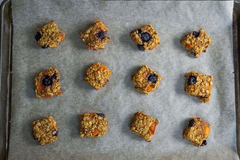 Bake ready-to-bake dog treats